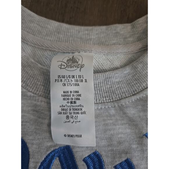 Disneyland Resort Pixar Inside Out 2 Pullover Sweatshirt LARGE New 2025 Anxiety - Picture 5 of 14